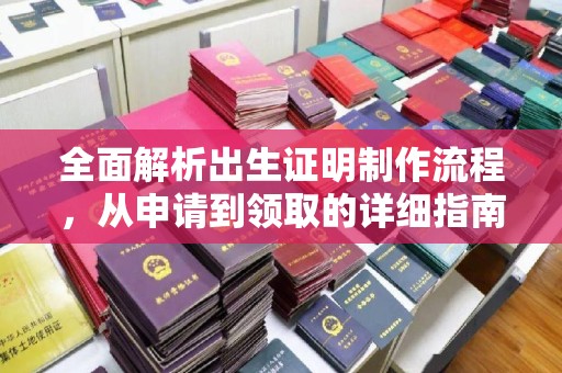 工业园区全面解析出生证明制作流程，从申请到领取的详细指南